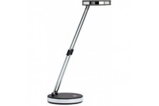 MAUL Puck Luminaire de Table LED 1300 lux bras telescopique en metal hauteur environ 33 cm Noir