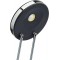 MAUL Puck Luminaire de Table LED 1300 lux bras telescopique en metal hauteur environ 33 cm Noir