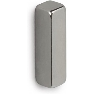 Aimant neodyme forme baton resistance 2 kg dimensions: 4 x 4 x 15 mm pce/UV 4 pces 6169096 argent clair