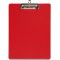 Porte-bloc MAULflexx tres robuste A4 patte d'accrochage retractable rouge