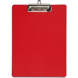 Porte-bloc MAULflexx tres robuste A4 patte d'accrochage retractable rouge