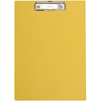 porte-bloc en carton filme 2335213 A4 jaune 1pcs