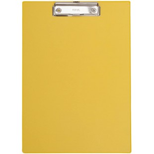 porte-bloc en carton filme 2335213 A4 jaune 1pcs