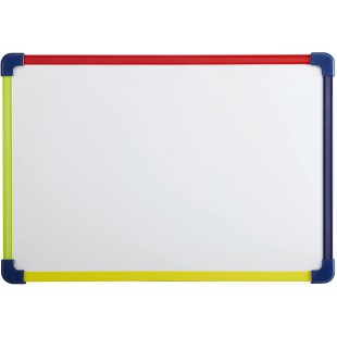 6281299 Tableau blanc pour enfants 24 x 35 cm Couleurs Assorties