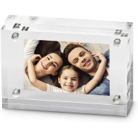 cadre - photo en acrylique de qualite superieure transparent 7,5 x 5 x 2 cm 1 pce 1954605