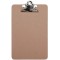 Maulclassic Presse-papiers A5 haut en bois dur recyclable Clips retro 15 mm largeur de serrage 2392470