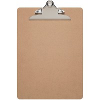 Porte-Bloc classic, Plaque a ecrire, A4, format Portrait, isorel Dur, Recyclable, Pince Nostalgique, Ouverture de La