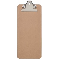 Porte-Bloc bill, Porte-additions de Gastronomie, 112 x 265 mm, isorel, Pince Nostalgique, Ouverture de La Pince 15 mm