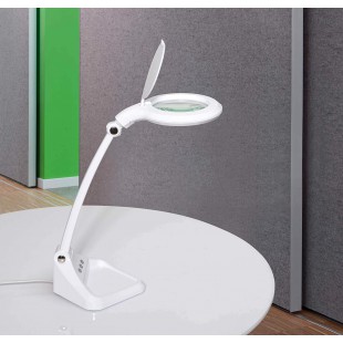 Lampe loupe LED iris 8261202 LED integree Puissance: 7 W blanc lumiere du jour N/A 7 kWh/1000h 