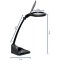 Lampe loupe LED iris 8261290 LED integree Puissance: 7 W blanc lumiere du jour N/A 7 kWh/1000h 