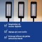 Luminaire de bureau LED MAULpearly colour vario, Lampe de bureau reglable de haute qualite - Lampe design avec temperature de co