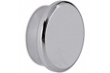 aimant neodyme, aimant rond puissant a usage multiple, aimant au design moderne et elegant, Ø 25 x 9 mm, charge jus