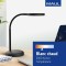 Luminaire de bureau LED MAULjoy, Petite lampe de bureau pour l'espace de travail des enfants - Lampe design flexible temperature