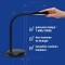 Luminaire de bureau LED MAULjoy, Petite lampe de bureau pour l'espace de travail des enfants - Lampe design flexible temperature
