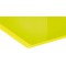 Lot de 2 Serre-Livres en Acrylique Jaune Fluo 10 x 10 x 13 cm