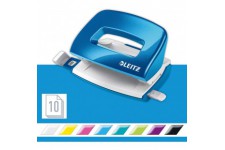 Leitz Wow 50601036 Mini-perforateur en metal Bleu