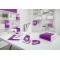 Leitz Wow Click & Store 60410062 Boite de Rangement pour CD Violet