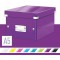 Leitz Wow Click & Store 60430062 Petite Boite de Rangement A5 Violet