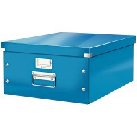 Leitz Wow Click & Store 60450036 Grande Boite de Rangement A3 Bleu