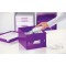 Leitz Wow Click & Store 60450062 Grande Boite de Rangement A3 Violet