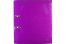 Lot de 10 : LEITZ 10051099 - Archivador de palanca carton forrado WOW 180º A4 Lomo 80 mm. colores surtidos