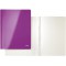 Lot de 10 : LEITZ Wow A4Clear View Rapport Classeur carte Violet Metallic