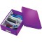 Leitz Wow Click & Store 60570062 Petite Boite de Rangement Systeme de Compartiment A5 Violet