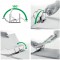 Leitz Classeur a  Levier A4 Active, Dos Arrondi 82mm, Fixation elastique, Polyfoam Leger, WOW, Bleu, 11060036