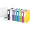 Leitz Classeur a  Levier A4 Active, Dos Arrondi 82mm, Fixation elastique, Polyfoam Leger, WOW, Bleu, 11060036