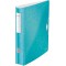 Leitz Classeur a  Levier A4 Active, Menthe, Dos Arrondi 65mm, Fixation elastique, Polyfoam Leger, WOW, 11070051