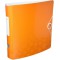 Lot de 5 : Esselte 11070099 - Classeur a Levier polyfoam 180º dos Courbe avec Fermeture en Caoutchouc Active WOW DIN A4 50 mm, C
