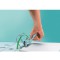 Lot de 5 : Esselte 11070099 - Classeur a Levier polyfoam 180º dos Courbe avec Fermeture en Caoutchouc Active WOW DIN A4 50 mm, C