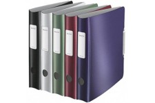 Lot de 5 : Leitz 939048 Classeur A4 Lomo, Couleurs Assorties