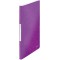 Leitz Reliure Protege-Documents A4, 20 Pochettes, 40 Pages, Pochettes Transparentes, Violet, WOW, 46310062