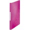 Leitz Reliure Protege-Documents A4, 40 Pochettes, 80 Pages, Pochettes Transparentes, Rose Metallise, WOW, 46320023