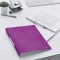 Leitz Wow Classeur 2 Anneaux Ronds 25 mm - Violet Metallise