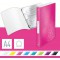 Leitz 42580023 Classeur a  anneaux Rose Metallise