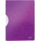 Leitz 41850062 Chemise a  clip Violet Metallise