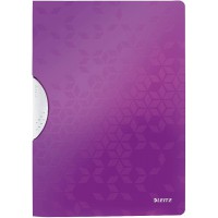 Leitz 41850062 Chemise a  clip Violet Metallise