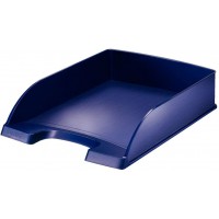 Leitz Corbeille a  Courrier A4, Bleu Titan, Style, 52540069