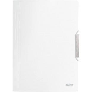 Leitz Chemise en Polypro Blanc effet Brosse 39770004 A4