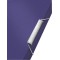 Leitz Style Chemise 3 Rabat en Plastique Bleu fonce 39770069 Bleu Fonce Effet Brosse