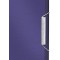 Leitz Style Chemise 3 Rabat en Plastique Bleu fonce 39770069 Bleu Fonce Effet Brosse