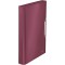 Leitz Trieur en Polypro Grenat effet Brosse 39570028