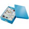 Leitz Reliure Protege-Documents A4, 20 Pochettes, 40 Pages, Pochettes Transparentes, Blanc, Style, 39580004