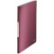 Leitz Reliure Protege-Documents A4, 20 Pochettes, 40 Pages, Pochettes Transparentes, Grenat, Style, 39580028