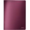 Leitz Reliure Protege-Documents A4, 40 Pochettes, 80 Pages, Pochettes Transparentes, Grenat, Style, 39590028