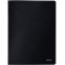 Leitz Reliure Protege-Documents A4, 40 Pochettes, 80 Pages, Pochettes Transparentes, Satin Noir, Style, 39590094