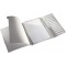 Leitz Trieur A4, Contient jusqu'a  200 Feuilles, Index Integre a  12 Onglets, Fermeture elastique, Blanc, Style, 39960004