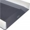 Leitz Corbeille a  Courrier A4, Blanc/Gris, WOW, 53611001